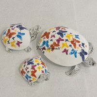 Tartaruga murano farfalle