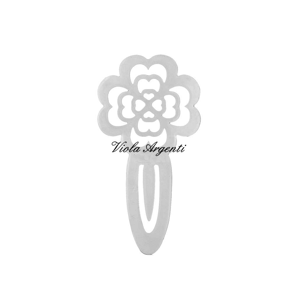 Segnalibro quadrifoglio di . Argento online