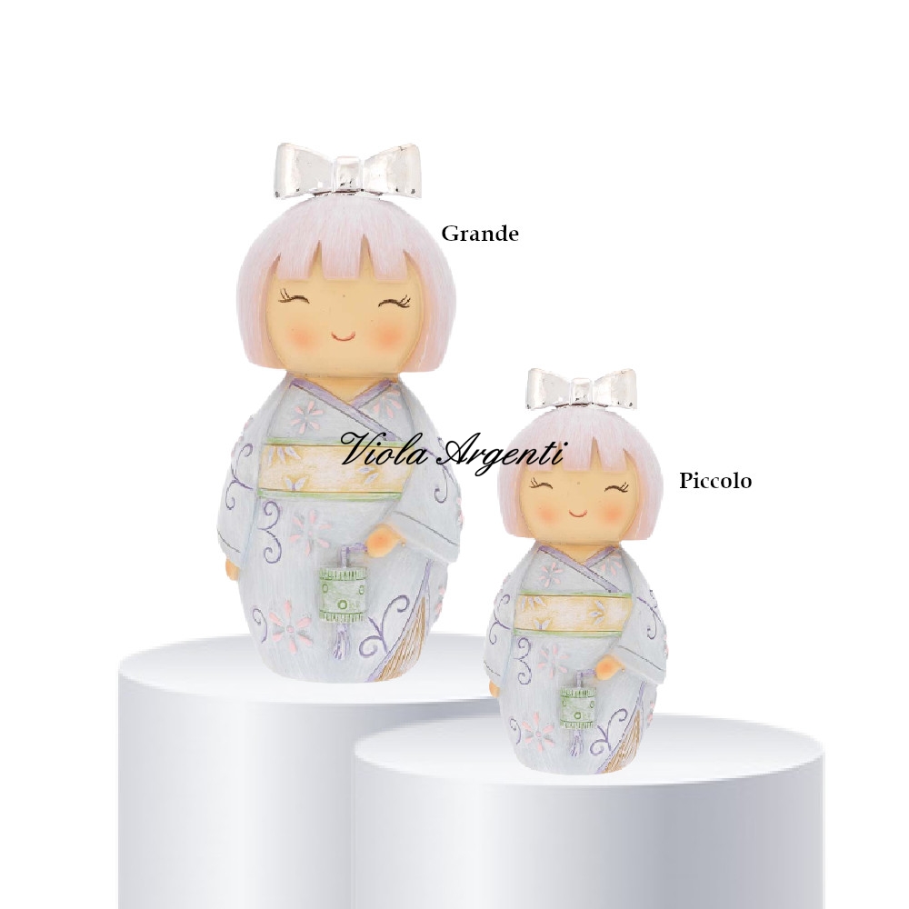 Profumatore kokeshi con lampada di . Argento online