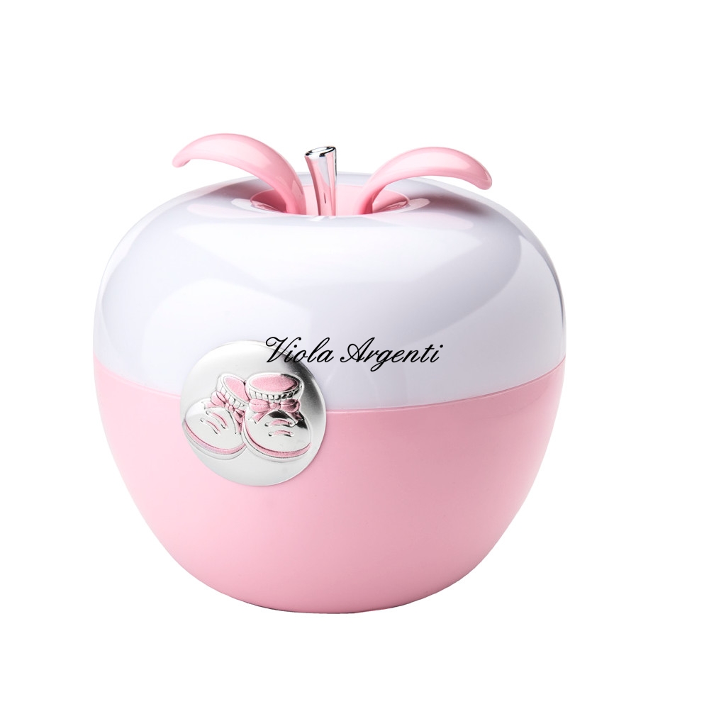 Lampada bimba mela rosa di . Argento online