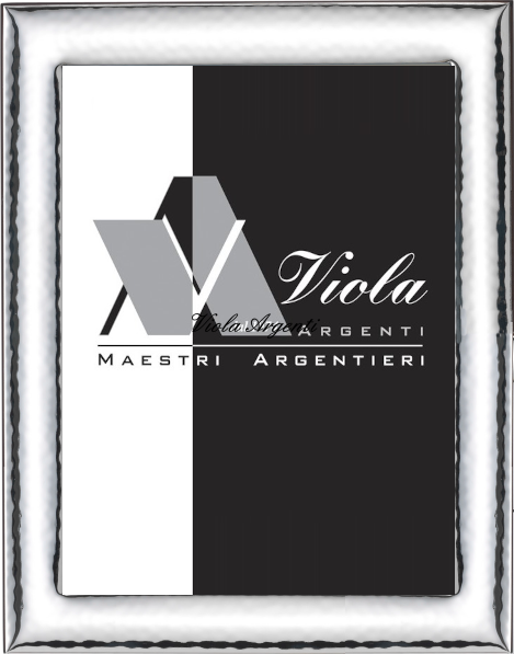 Cornice martellata di . Argento online