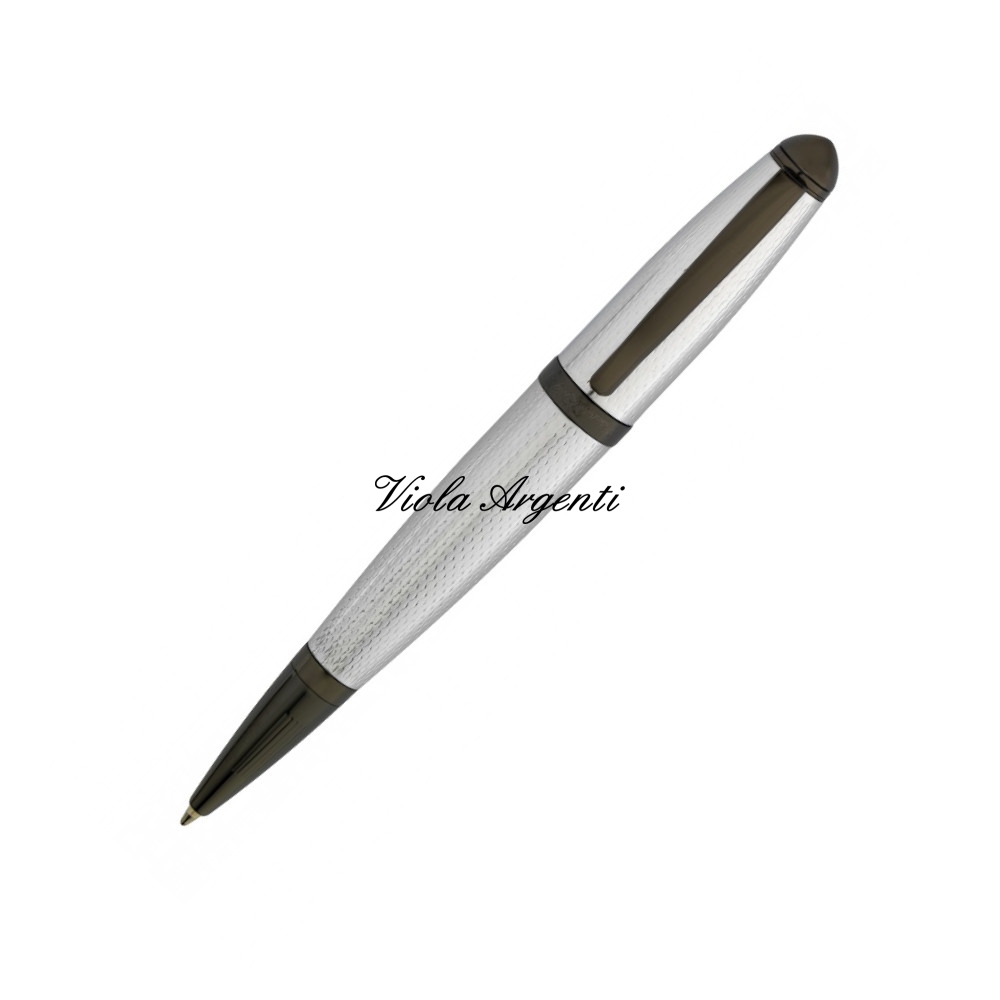 Penna usb cromata nero di . Argento online