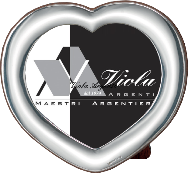 Cornice cuore liscia di . Argento online