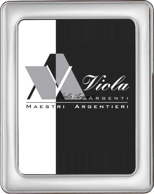 Cornice stondata liscia di . Argento online