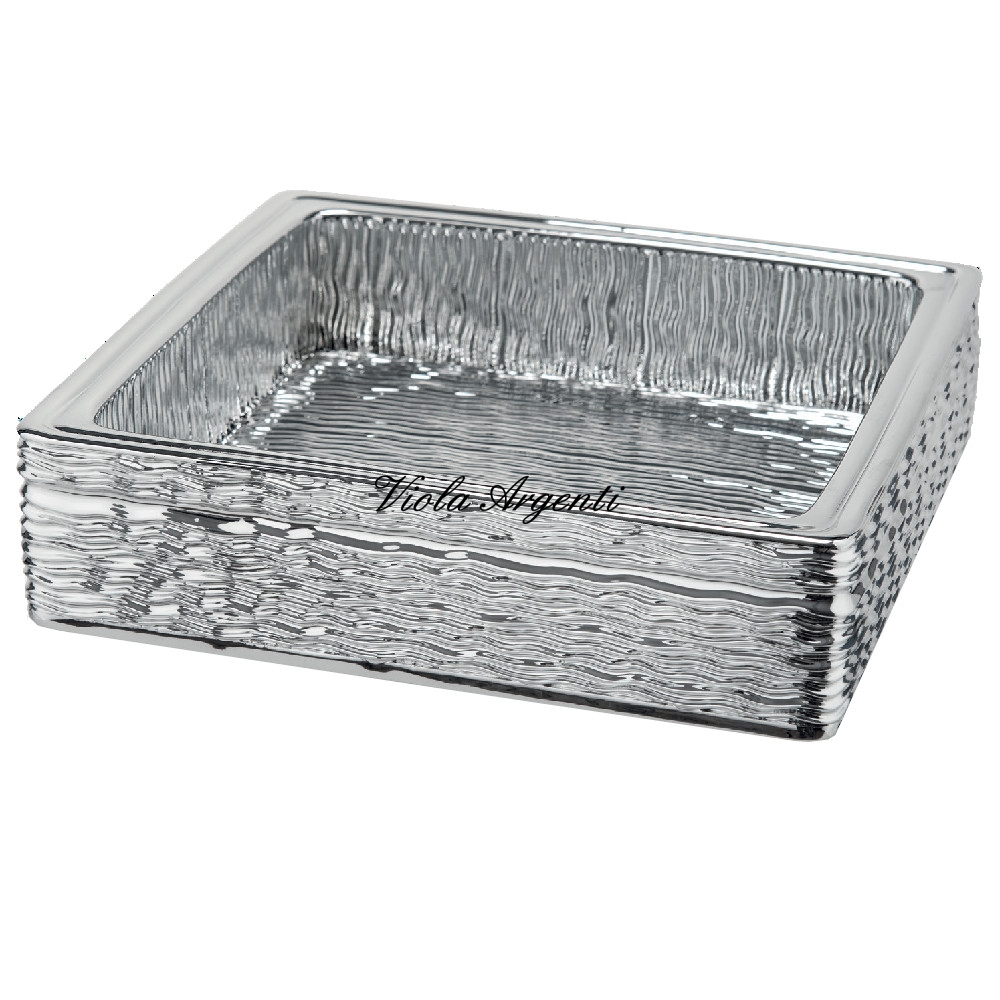 Svuotatasche elegance onde di . Argento online