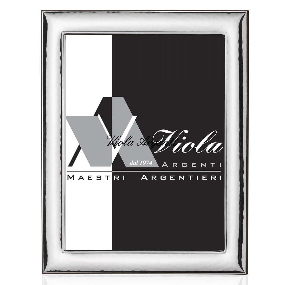 Cornice in argento 999 con fascia battuta di . Argento online