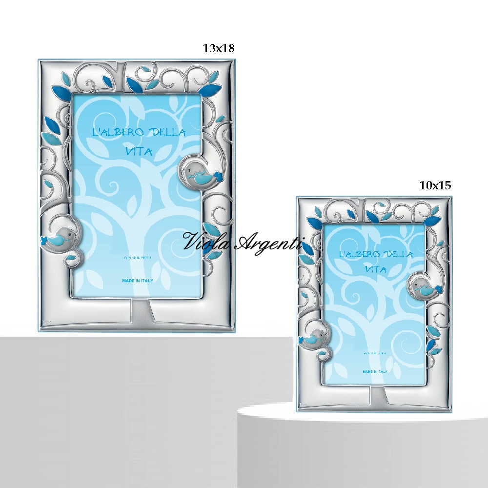 Cornice uccellini di . Argento online