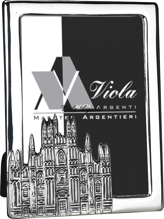 Cornice con figura Duomo Milano di . Argento online