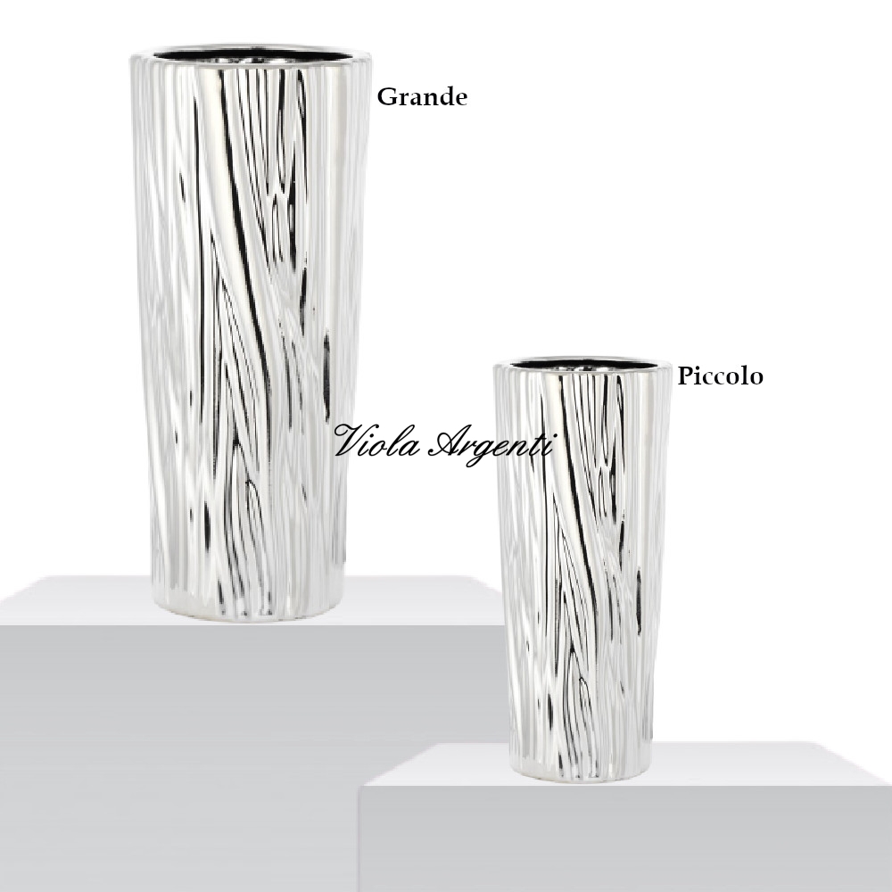 Vaso corteccia di . Argento online