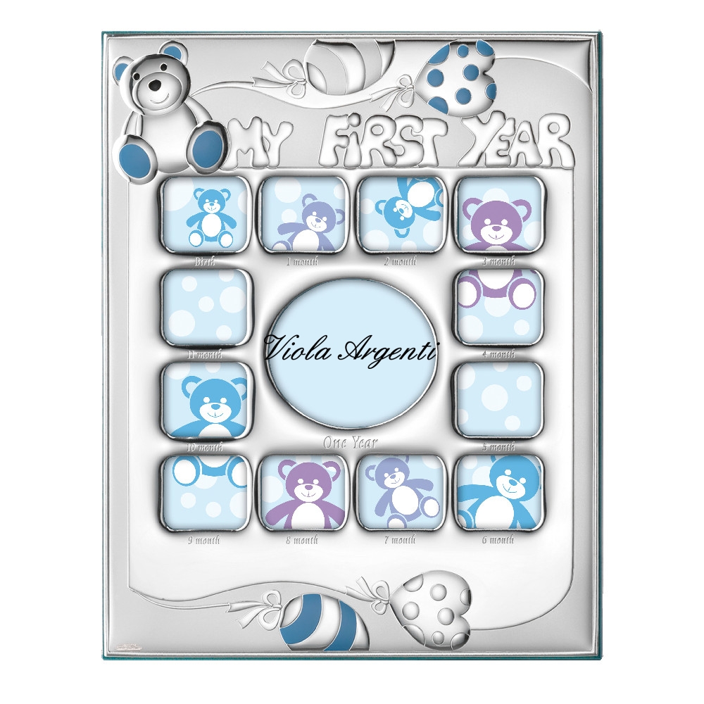 Cornice il mio primo anno azzurro di . Argento online