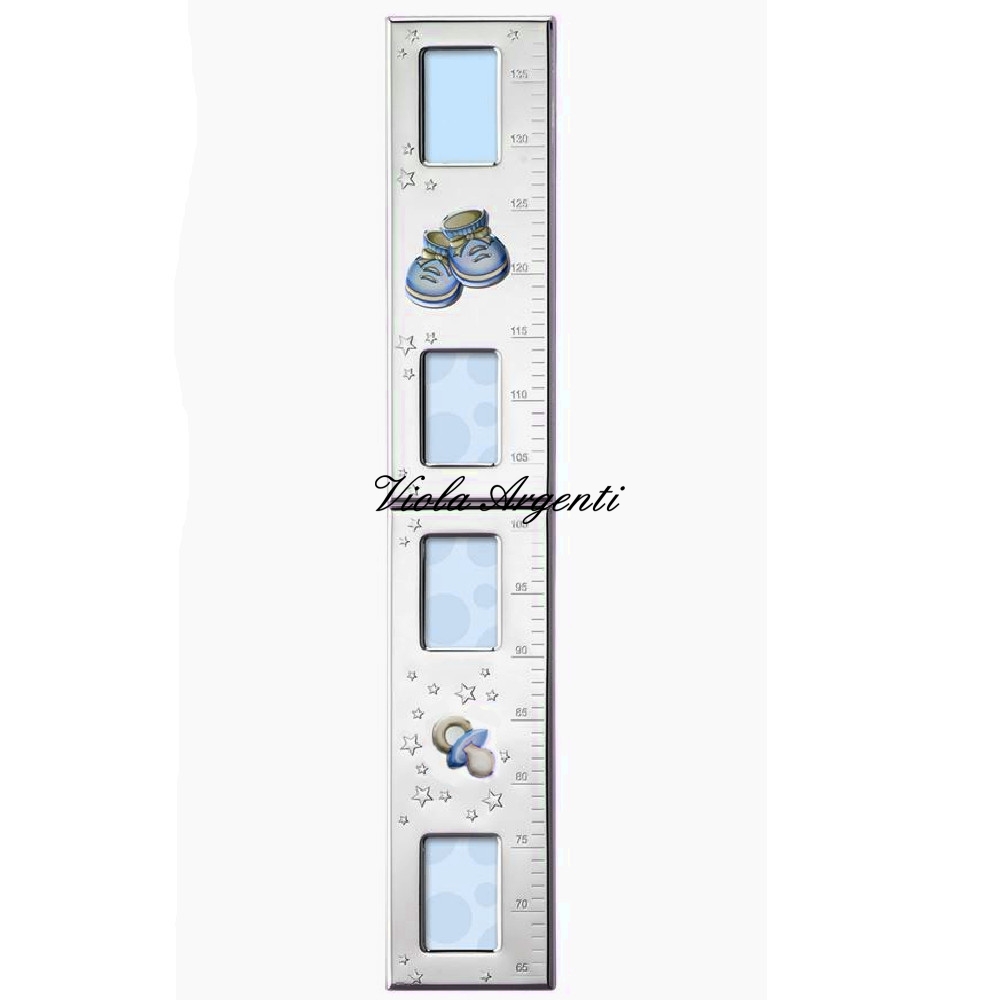 Metro scarpette e ciuccio azzurro di . Argento online