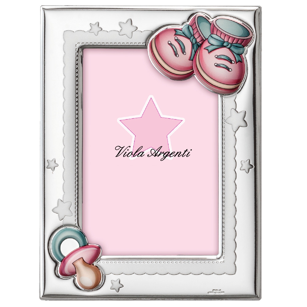 Cornice scarpette bimba di . Argento online