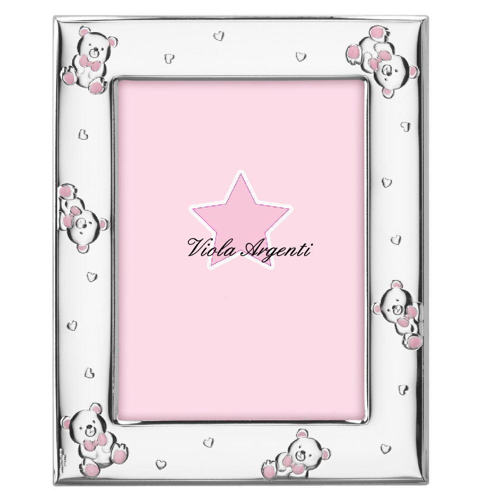 Cornice orsetto bimba di . Argento online