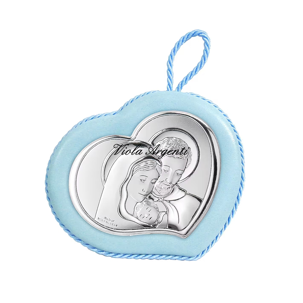 Medaglione celeste Sacra Famiglia di . Argento online