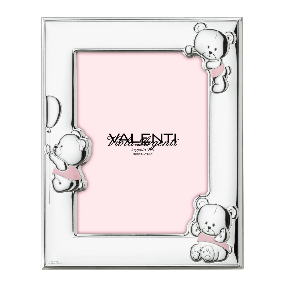 Cornice Orsetti rosa di . Argento online