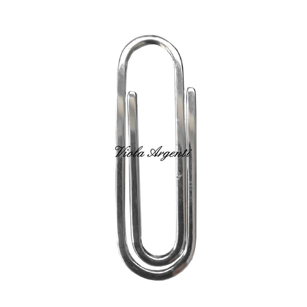 Fermasoldi piatto stondato di . Argento online