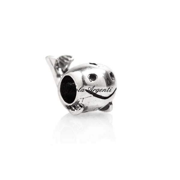 Charm balena di Tedora. Argento online