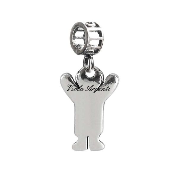 Charm pendente bimbo di Tedora. Argento online