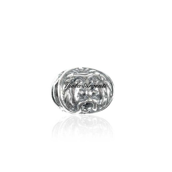 Charm bocca della verit&agrave; di Tedora. Argento online