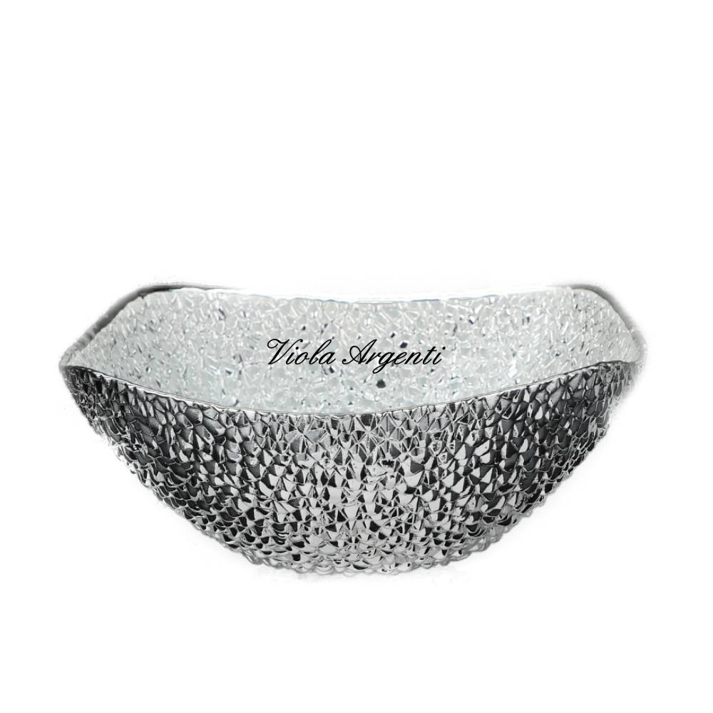 Ciotola pebbles argento di . Argento online