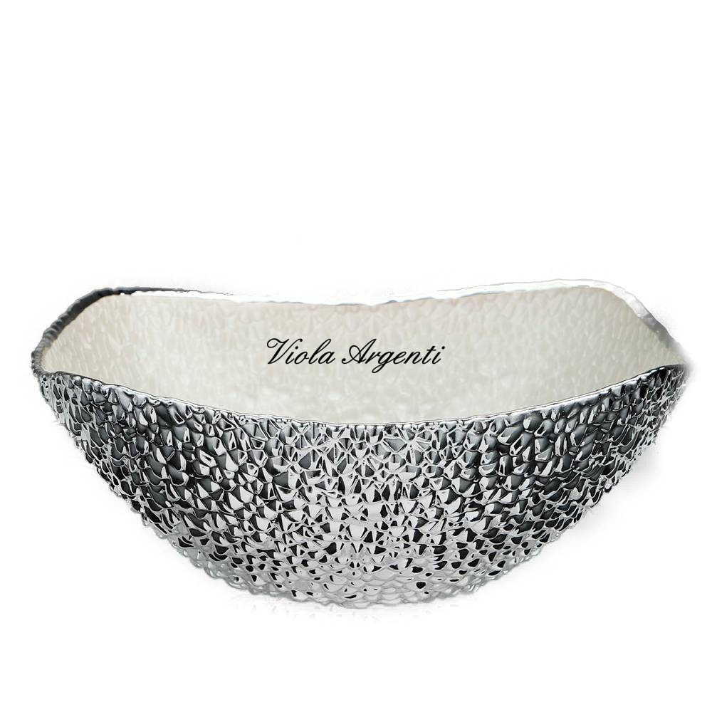 Ciotola pebbles madreperla di . Argento online
