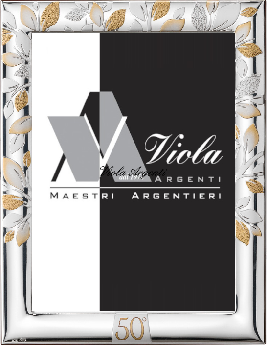 Cornice 50° con albero della vita di . Argento online