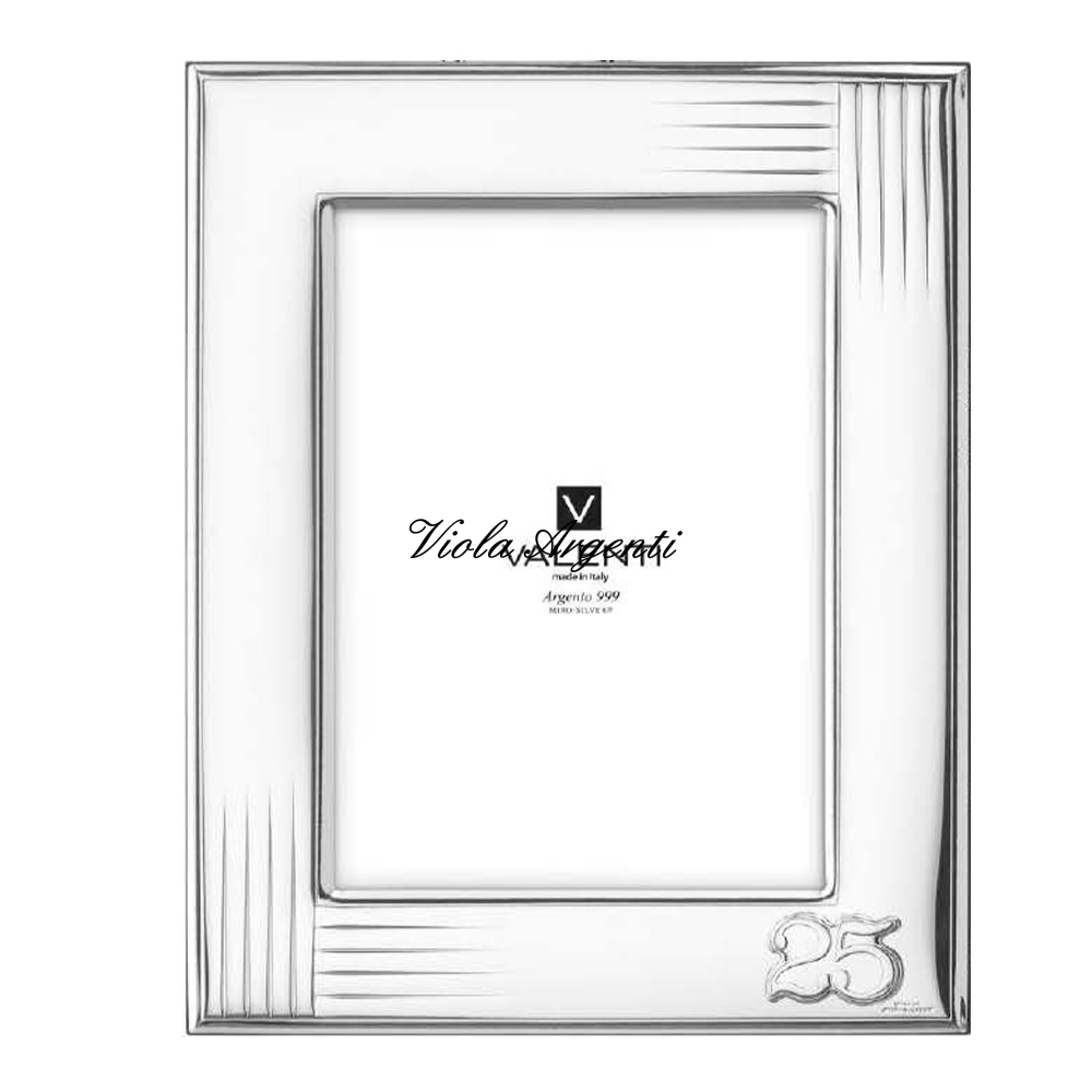 Cornice 25° intreccio di . Argento online
