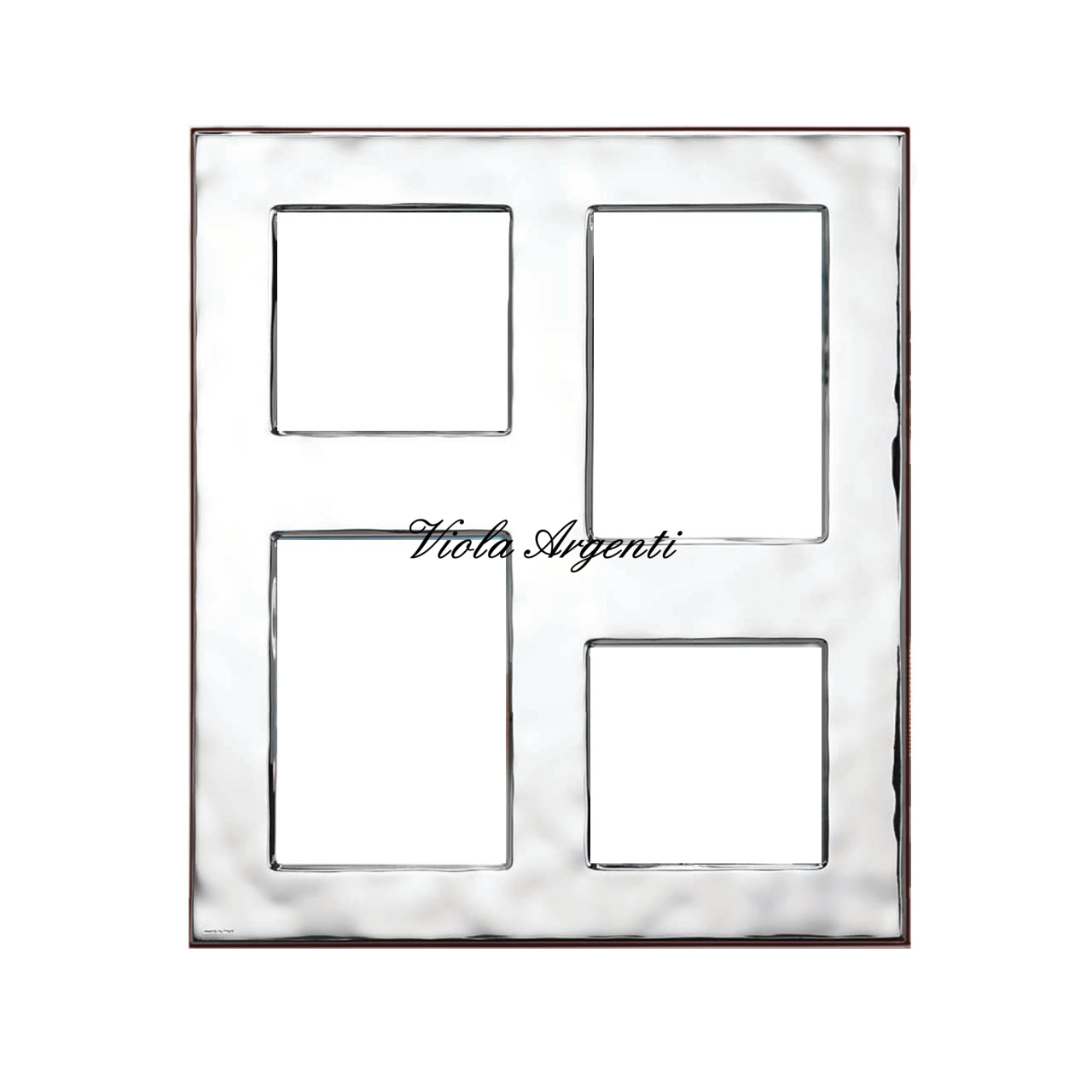 Cornice Martellata Multifoto di . Argento online