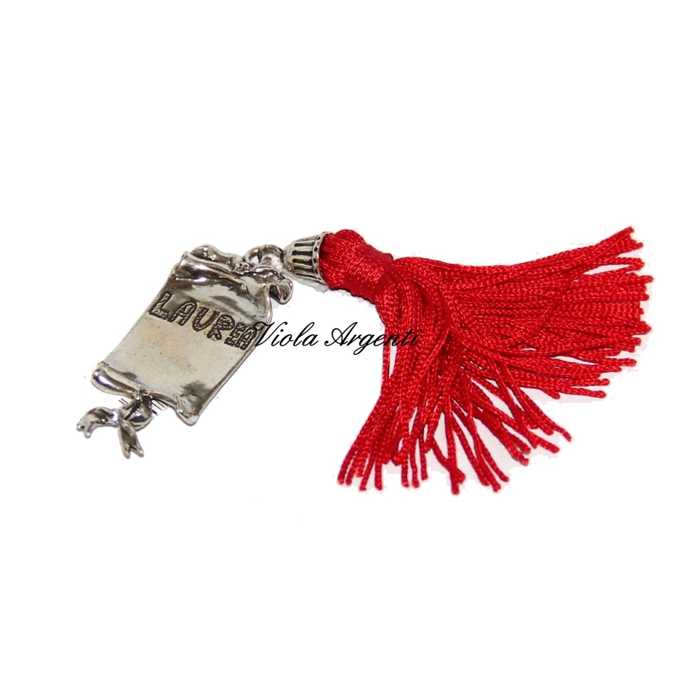 Pergamena con nappina di . Argento online