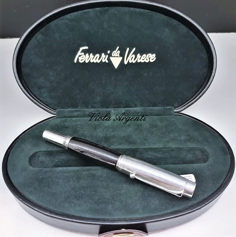 Botticelli Rollerball in argento di Ferrari da Varese. Argento online