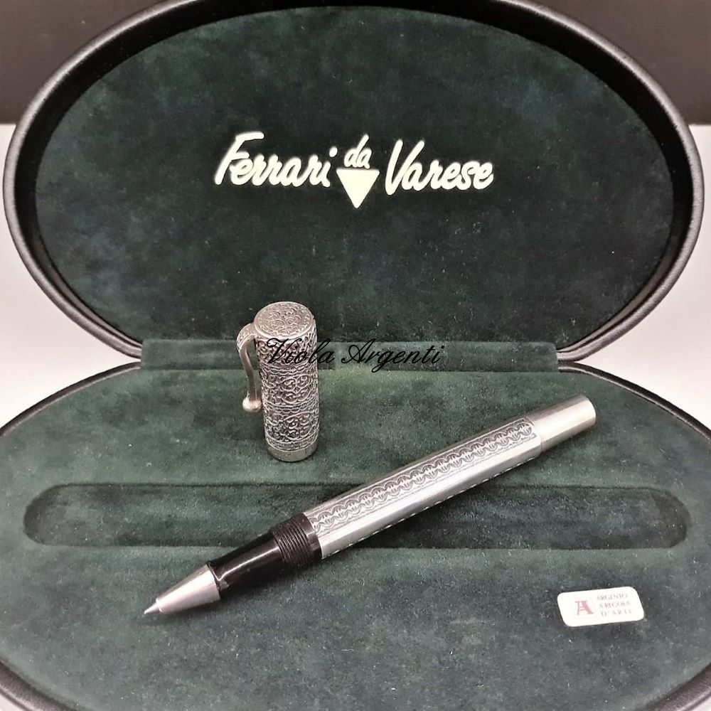 Rollerball argento Aura di Ferrari da Varese. Argento online