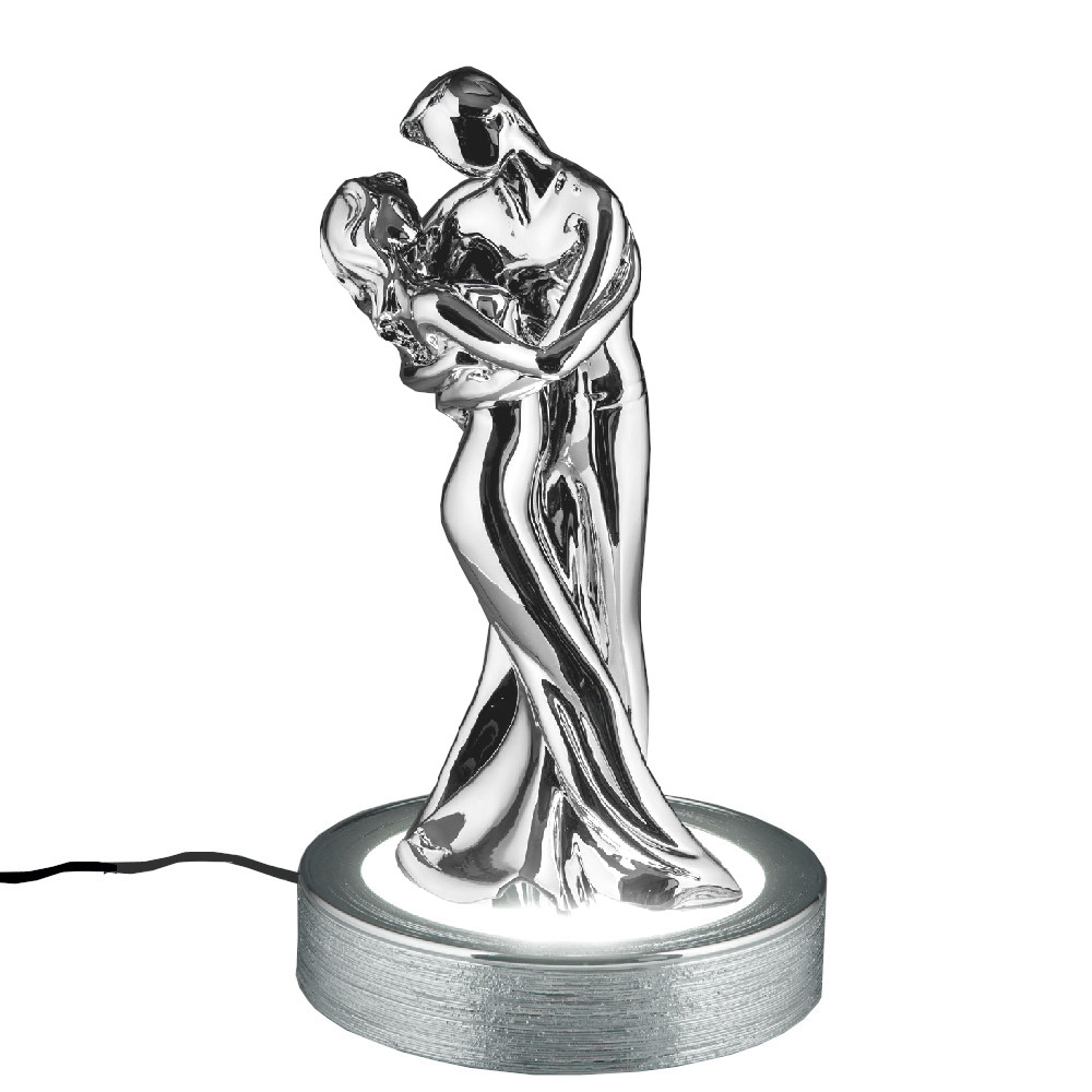 Lampada coppia ballerini di . Argento online