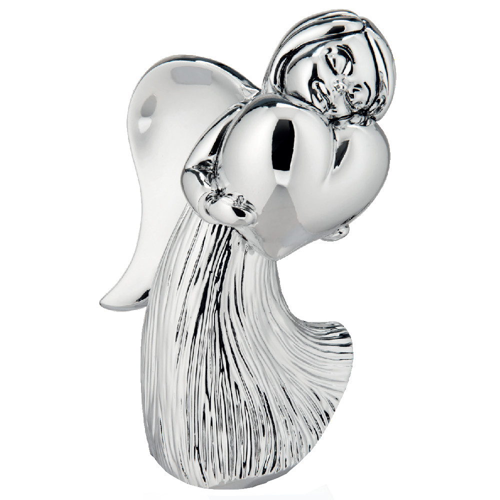 Angelo con cuore di . Argento online
