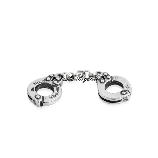 Charm manette dell'amore di Tedora. Argento online