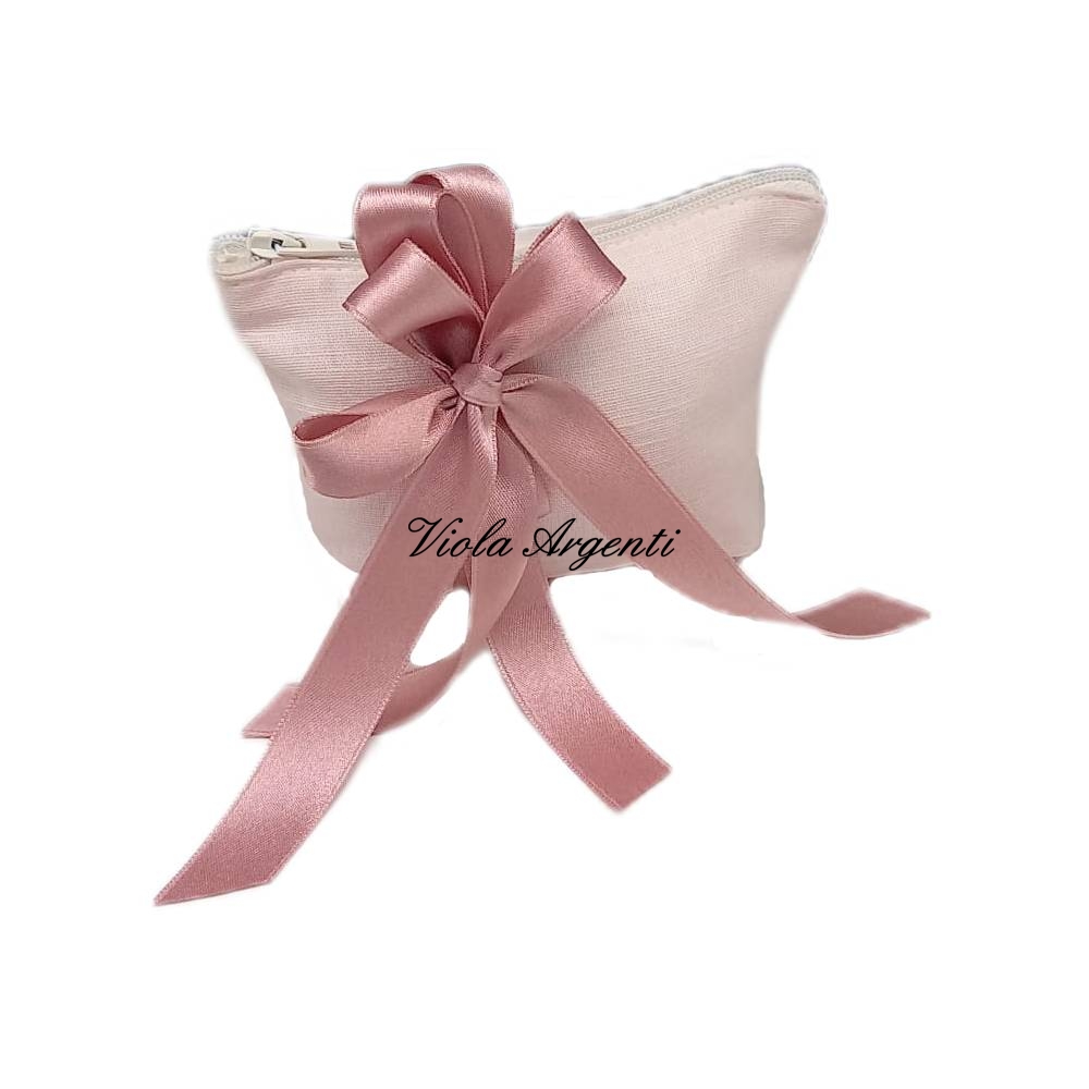 Pochette zip rosa di . Argento online