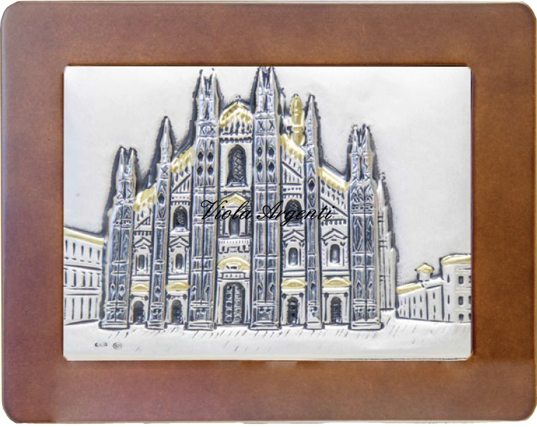 Quadro Duomo Milano di . Argento online