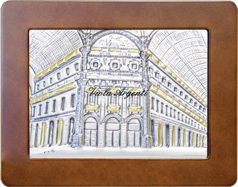 Quadro Galleria Vittorio Emanuele di . Argento online
