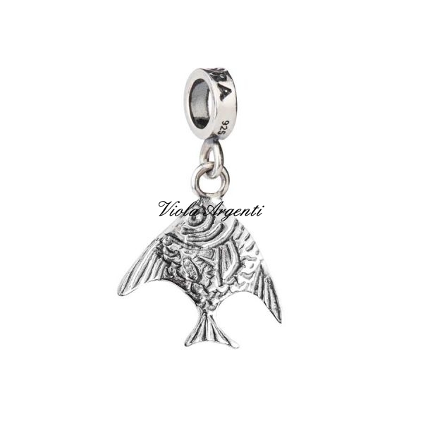 Charm pendente pesce di Tedora. Argento online