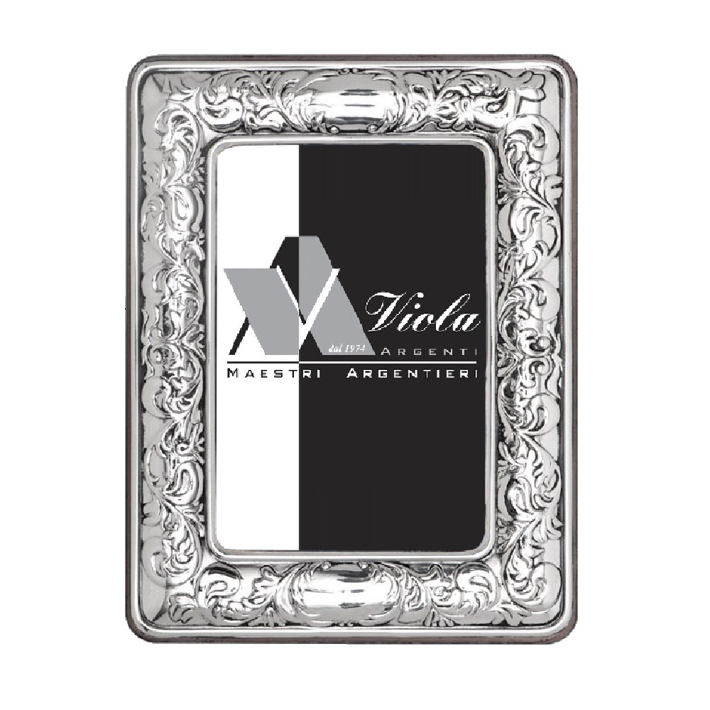 Cornice con cartigli di . Argento online