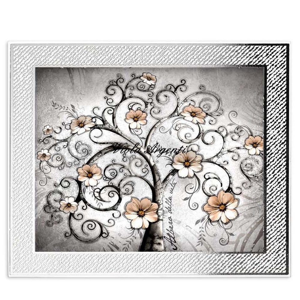 Quadro Albero della Vita di . Argento online