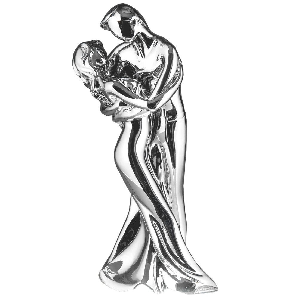 Coppia ballerini stilizzati di . Argento online