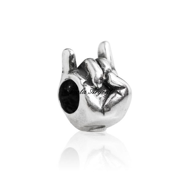 Charm segno corna di Tedora. Argento online
