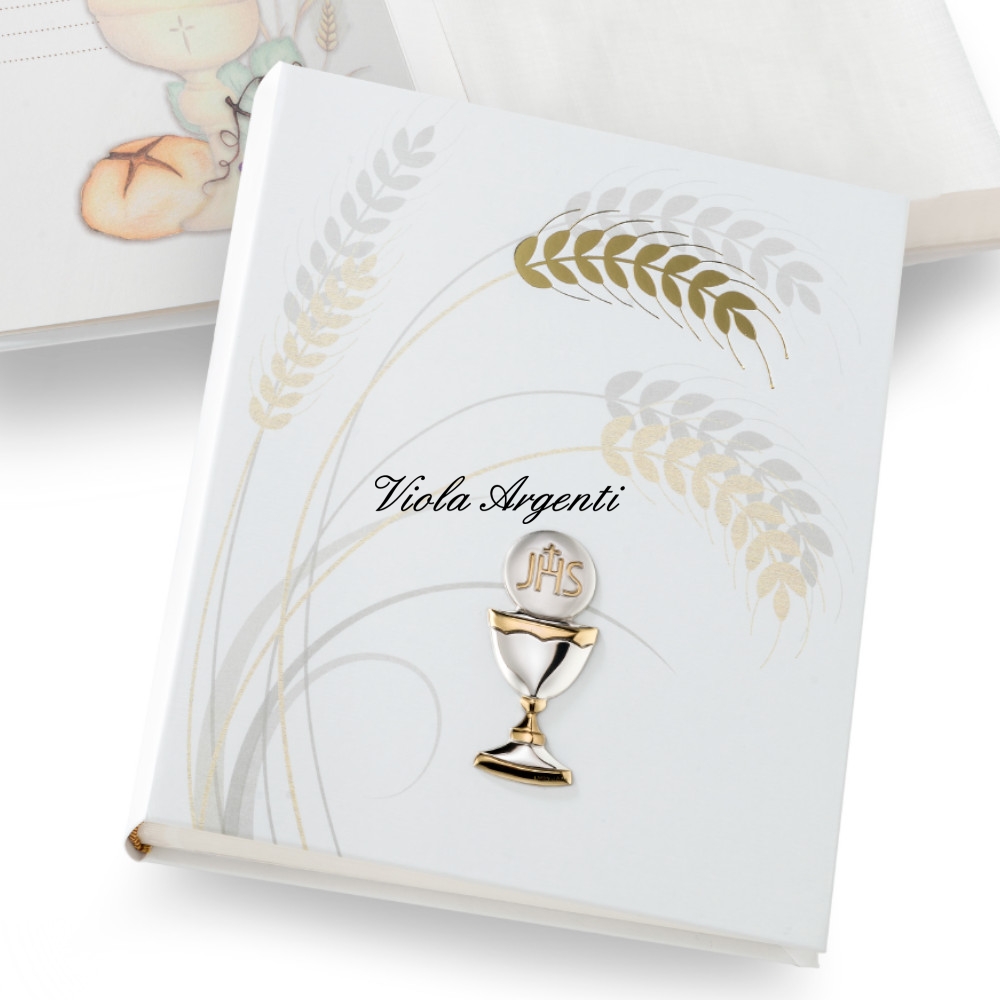 Album comunione spighe di . Argento online