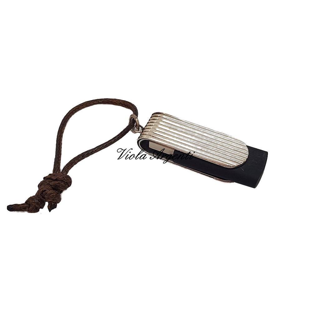 Portachiavi chiavetta usb di . Argento online
