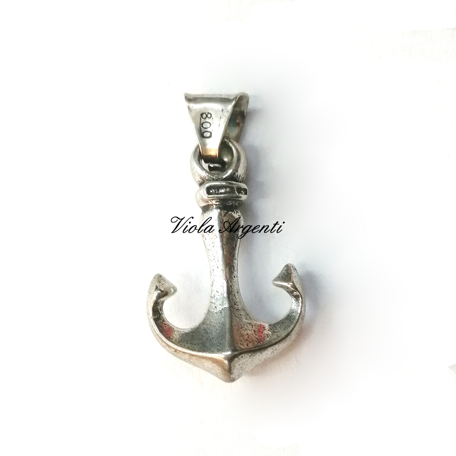 Ciondolo ancora di . Argento online