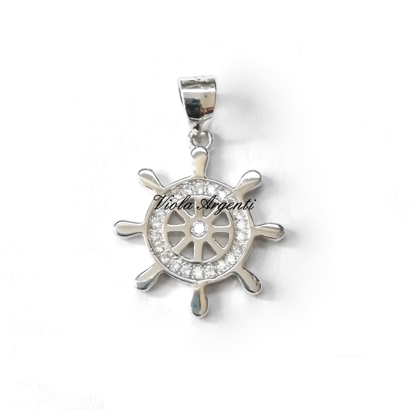 Ciondolo timone di . Argento online