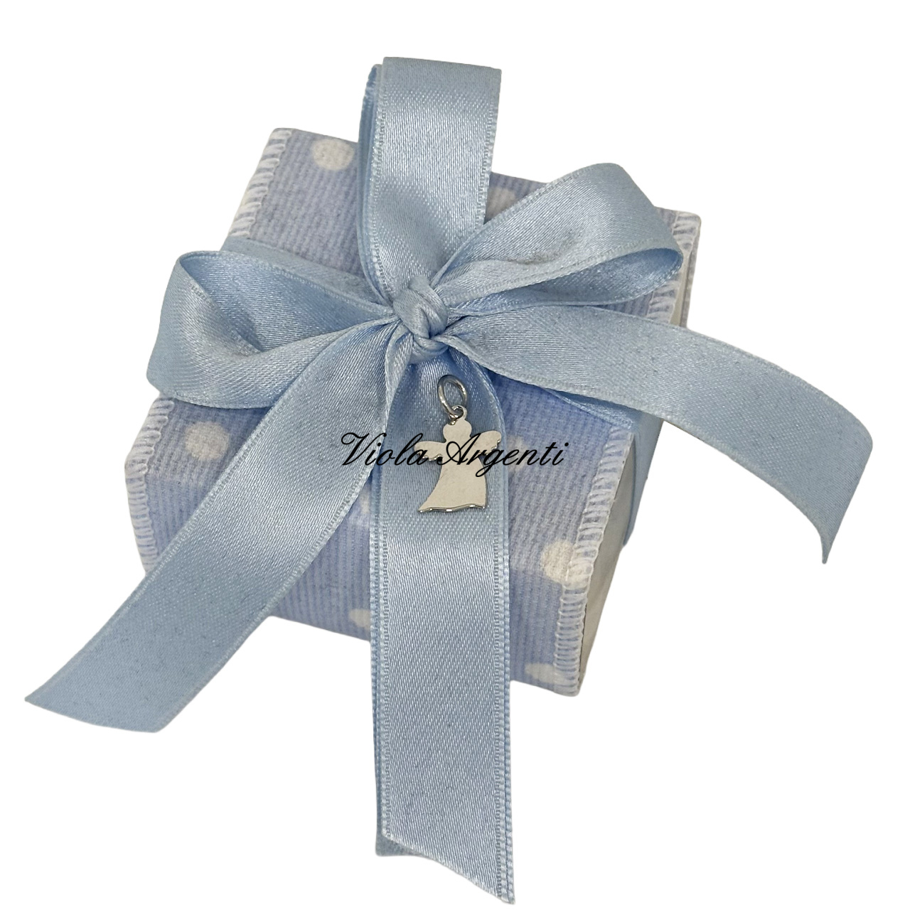 Bomboniera con ciondolo argento di . Argento online