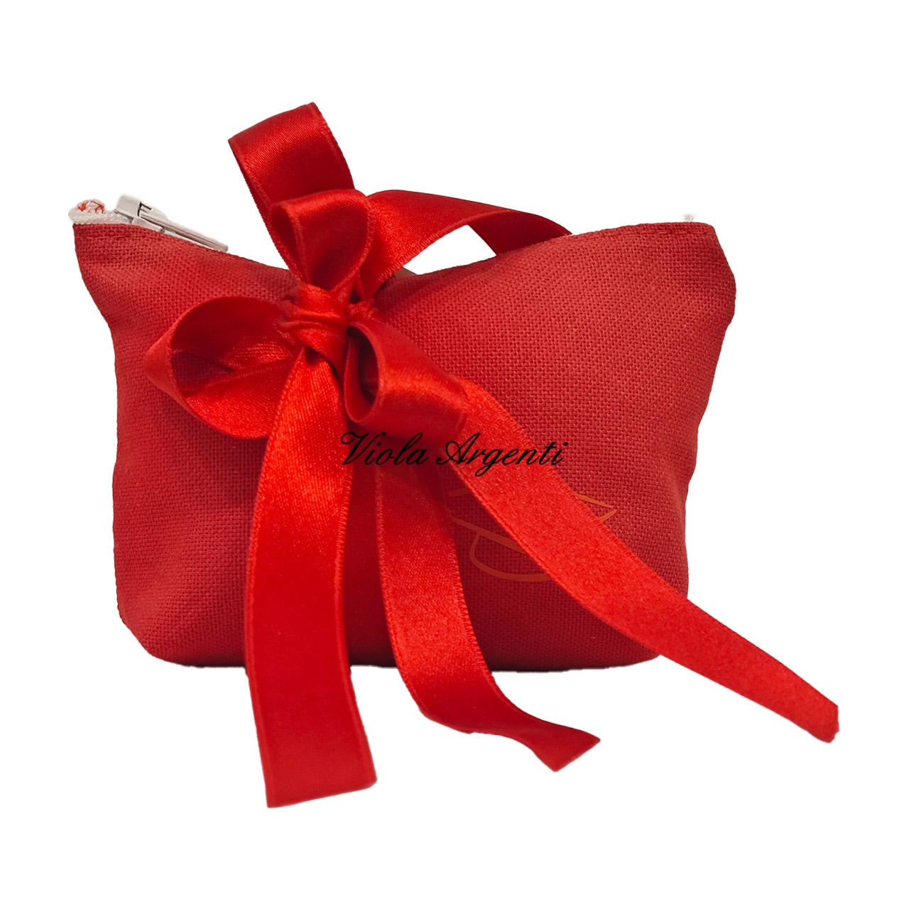 Bomboniera laurea con zip di . Argento online