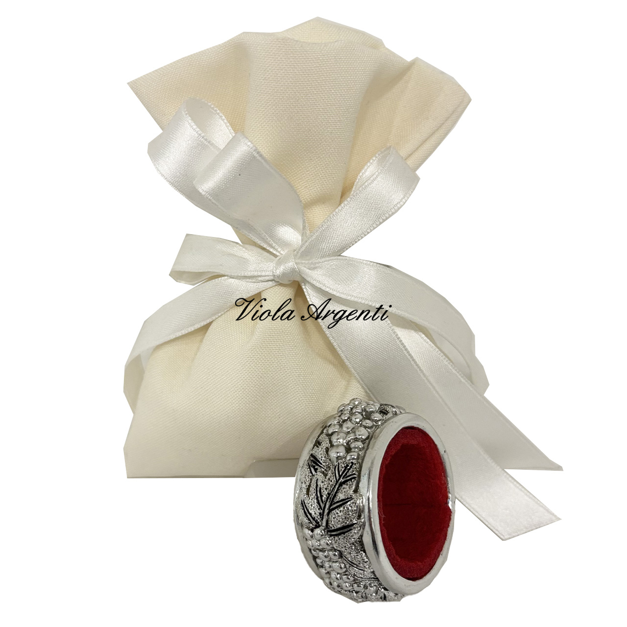 Sacchetto con tappo salvagoccia di . Argento online
