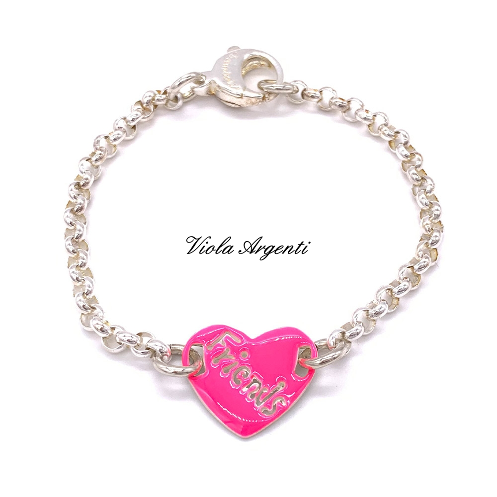 Bracciale AMICIZIA di ibamboli. Argento online